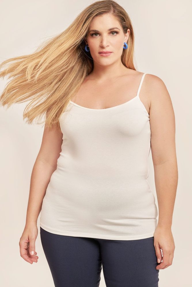 Basic viscose τοπ με τιράντες