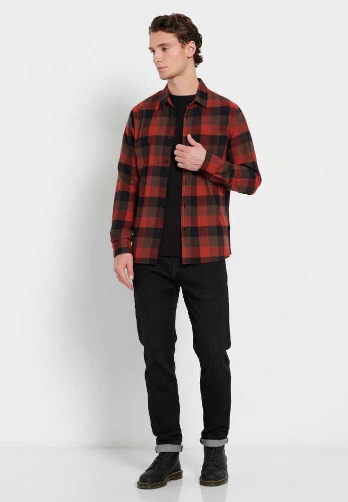 Tapered fit τζιν παντελόνι
