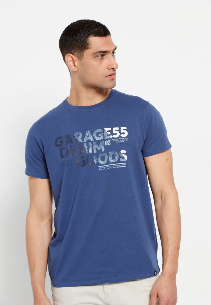 T-shirt με τύπωμα Garage 55