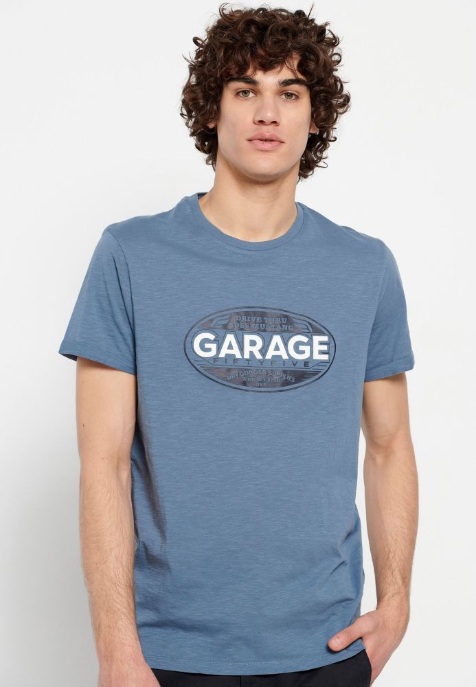 T-shirt με branded τύπωμα Garage 55