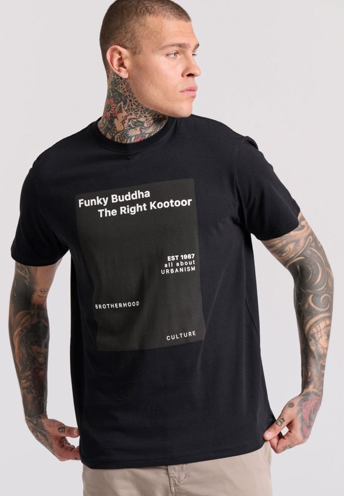 T-shirt με minimal branded τύπωμα