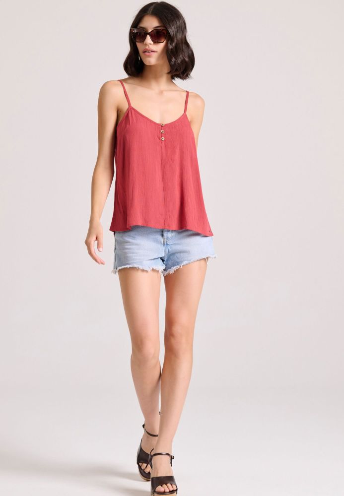 Γυναικείο shell top από βισκόζη