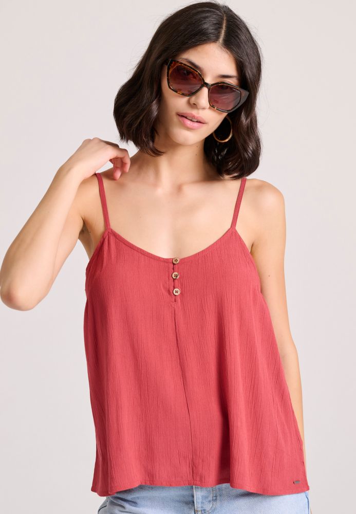 Γυναικείο shell top από βισκόζη
