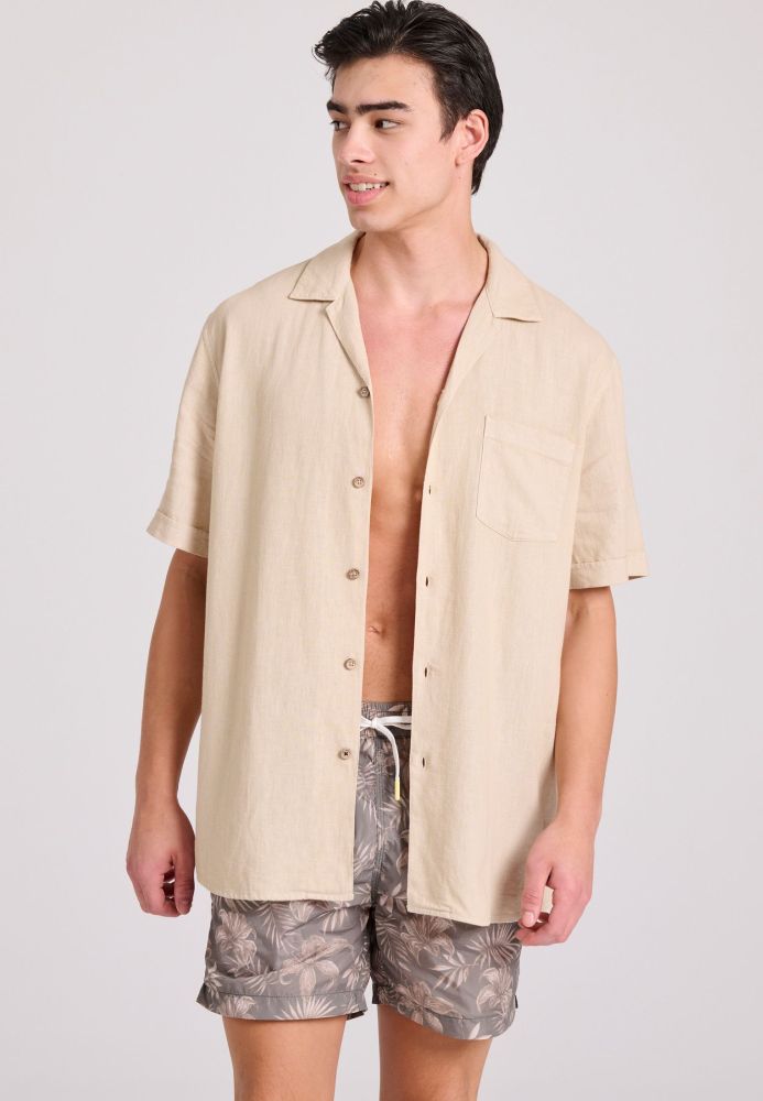 Ανδρικό μαγιό με floral τύπωμα