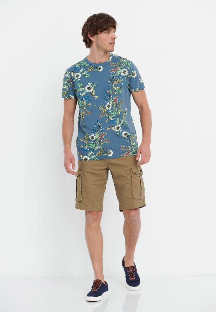 T-shirt με all over τύπωμα
