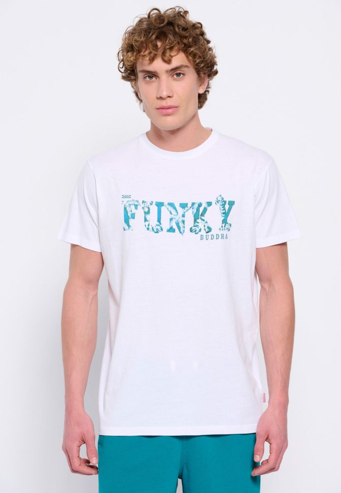 T-shirt από οργανικό βαμβάκι με τύπωμα