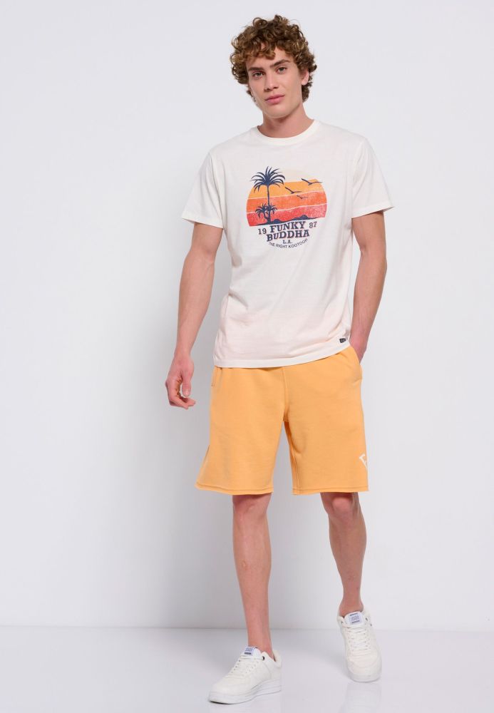 T-shirt από οργανικό βαμβάκι με τύπωμα