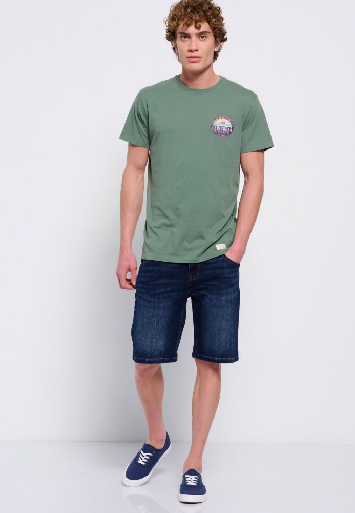 T-shirt από οργανικό βαμβάκι με τύπωμα