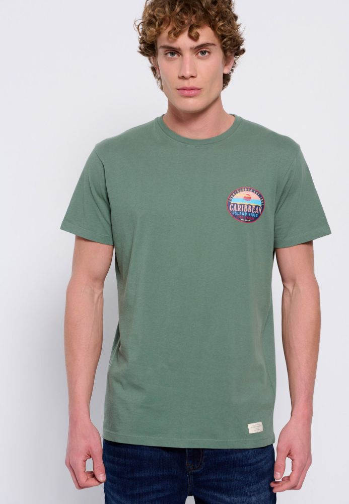 T-shirt από οργανικό βαμβάκι με τύπωμα