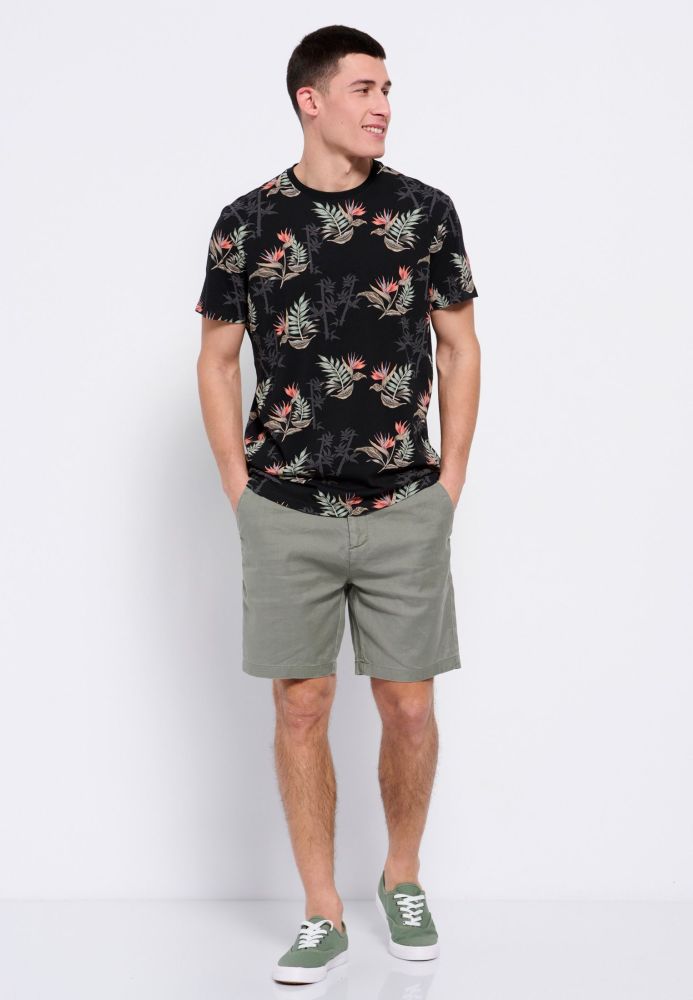 T-shirt με all over τύπωμα