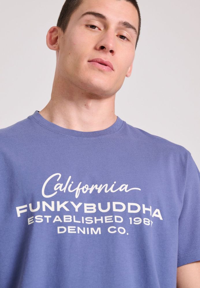 T-shirt με Funky Buddha τύπωμα