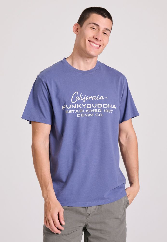 T-shirt με Funky Buddha τύπωμα