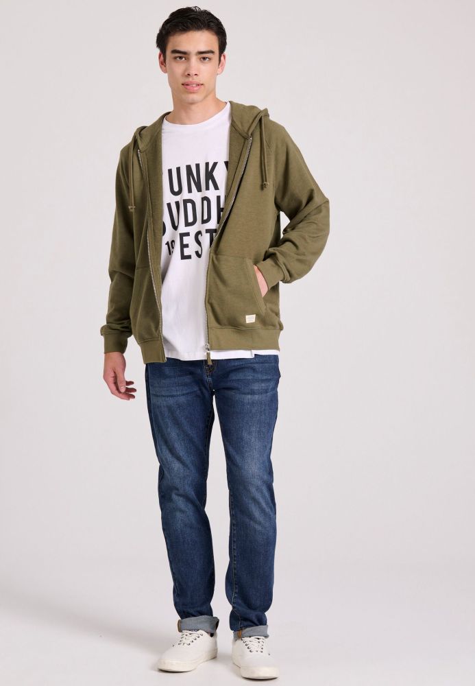 Relaxed fit φούτερ ζακέτα