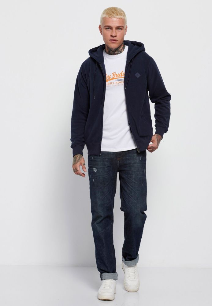Ζακέτα fleece με κουκούλα