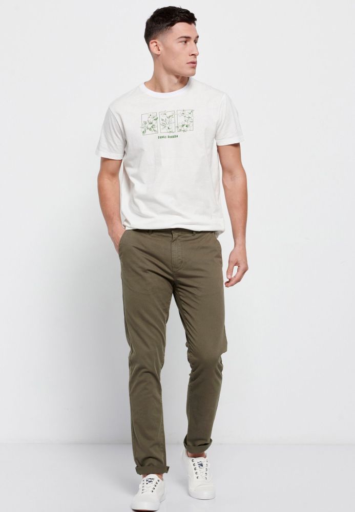 Essential comfort chino παντελόνι