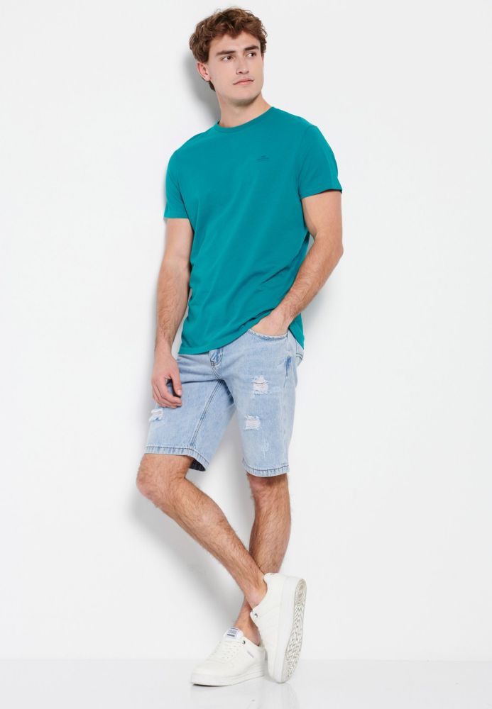 Essential t-shirt με λαιμόκοψη
