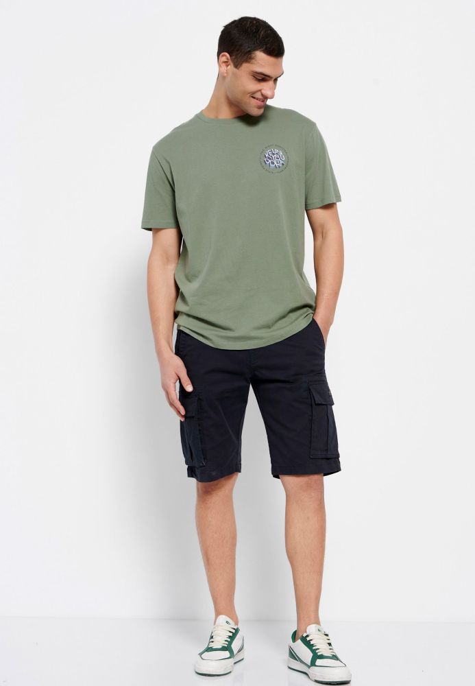 Relaxed fit t-shirt με τύπωμα