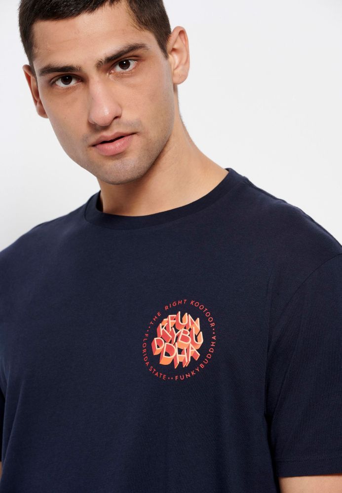Relaxed fit t-shirt με τύπωμα