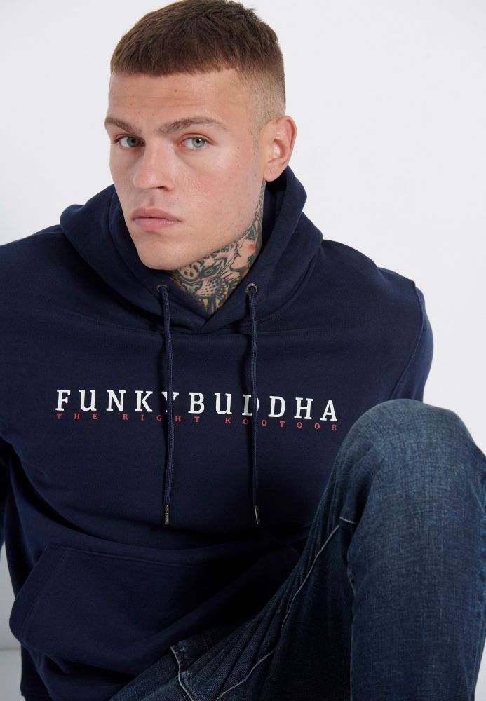 Φούτερ με Funky Buddha τύπωμα στο στήθος