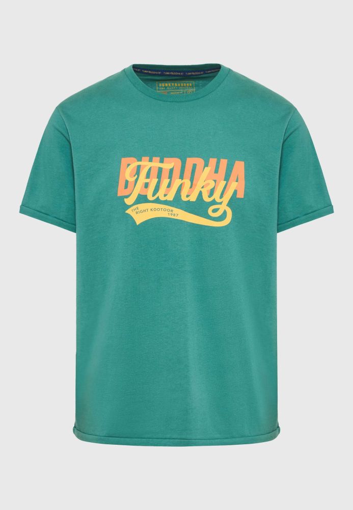 T-shirt με Funky Buddha τύπωμα