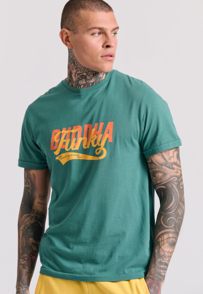 T-shirt με Funky Buddha τύπωμα
