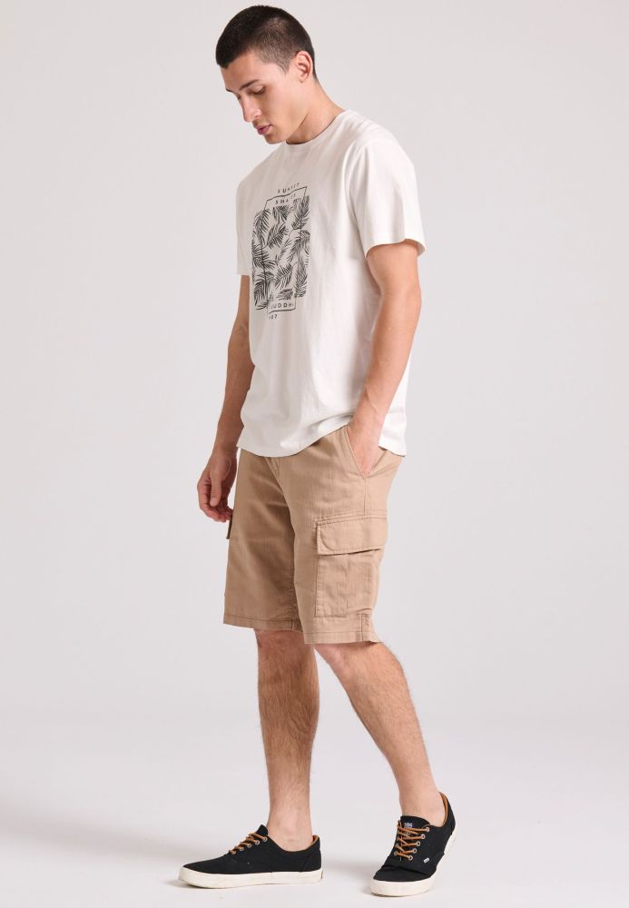 T-shirt με botanic frame τύπωμα