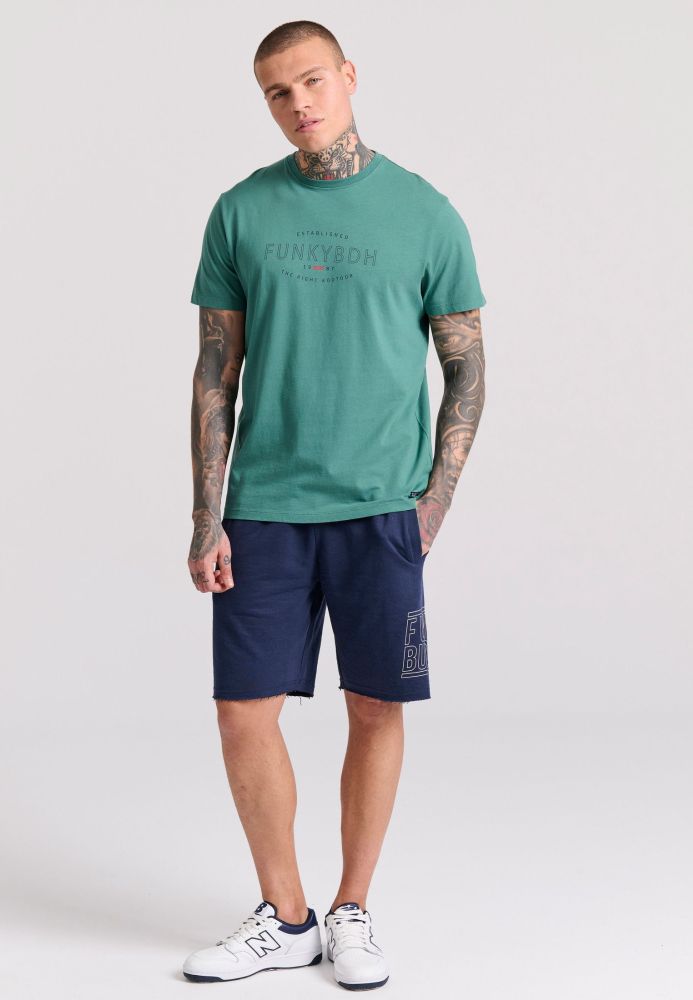 T-shirt με Funky Buddha τύπωμα