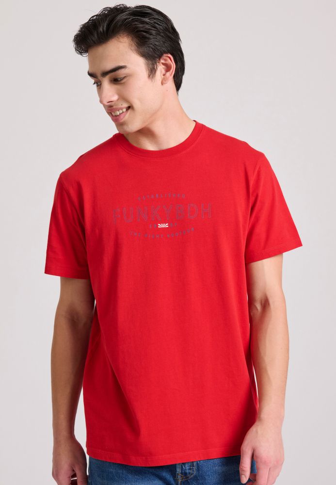 T-shirt με Funky Buddha τύπωμα