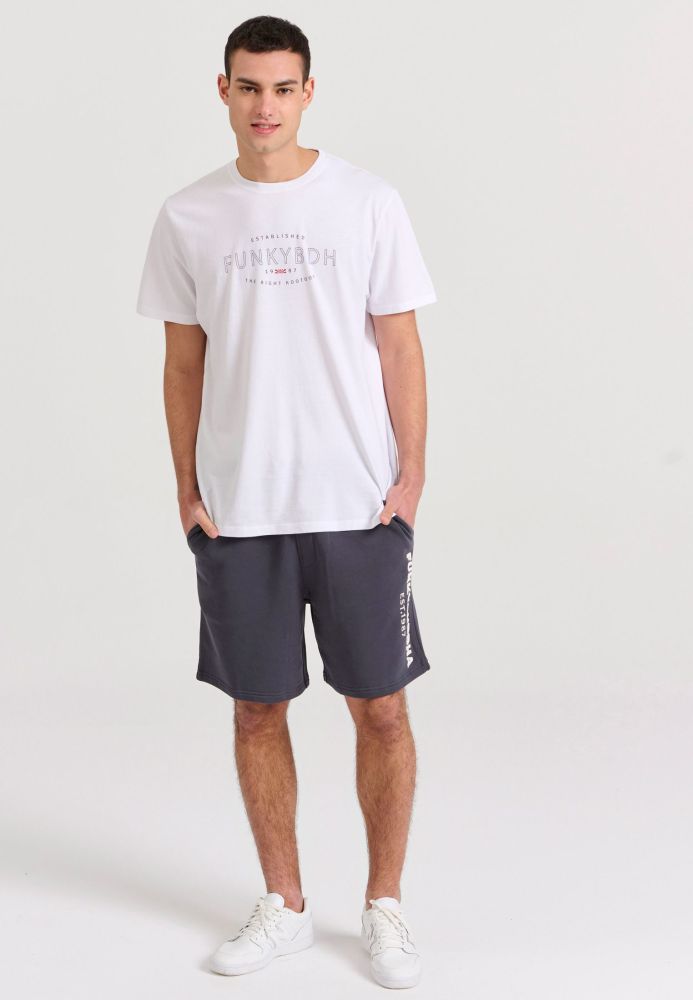T-shirt με Funky Buddha τύπωμα