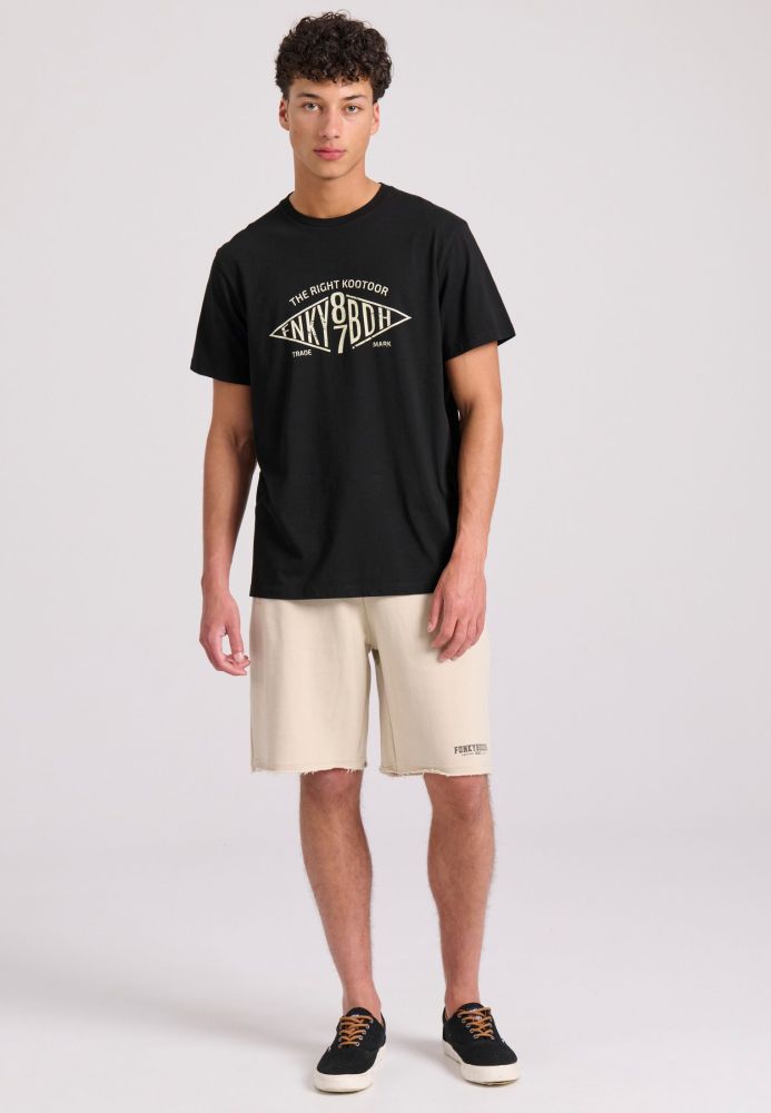 T-shirt με branded text artwork τύπωμα
