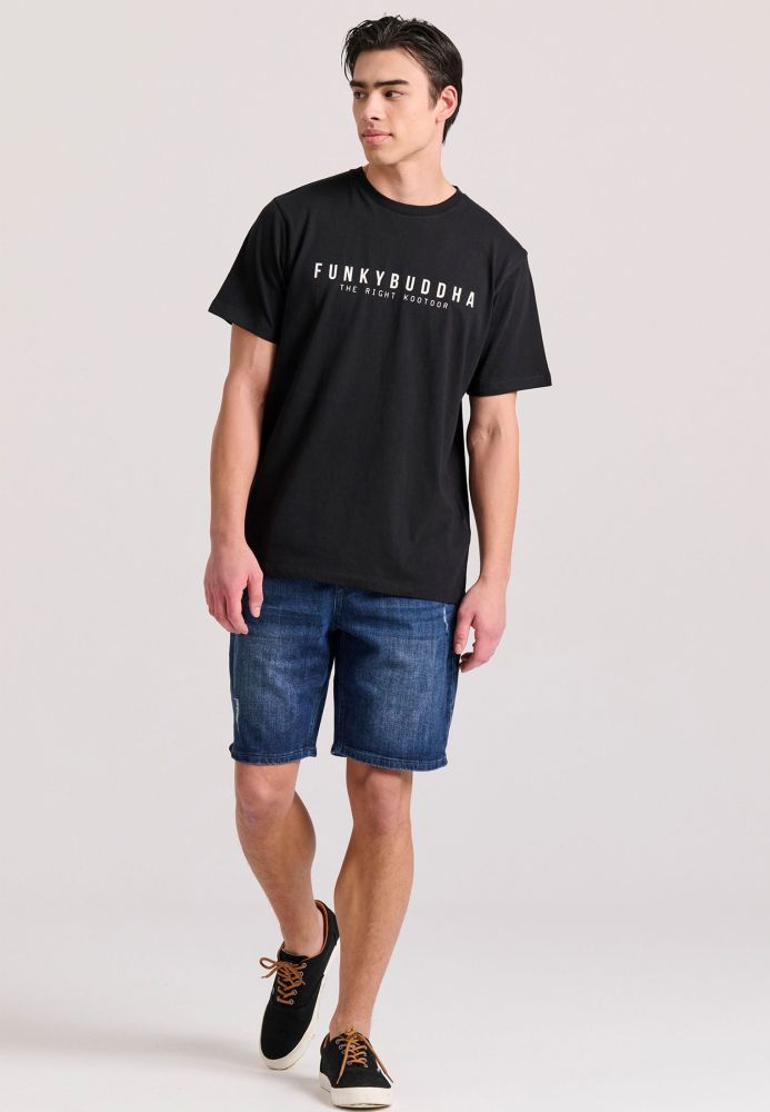 T-shirt με Funky Buddha τύπωμα - The essentials