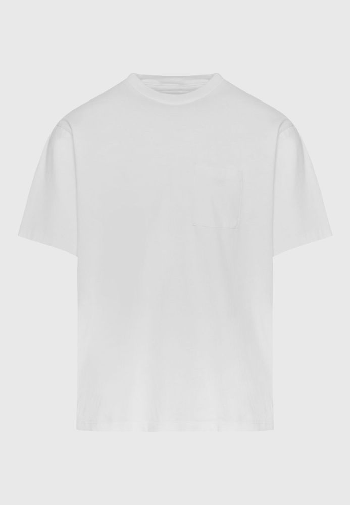 Relaxed fit t-shirt με τσέπη στο στήθος