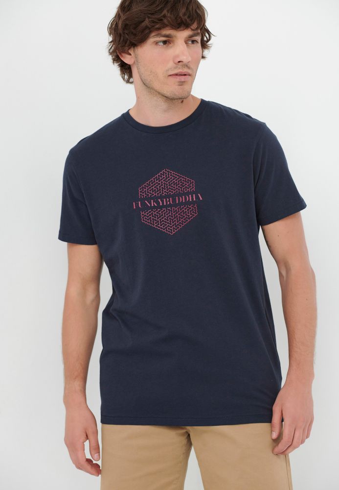T-shirt με Funky Buddha τύπωμα