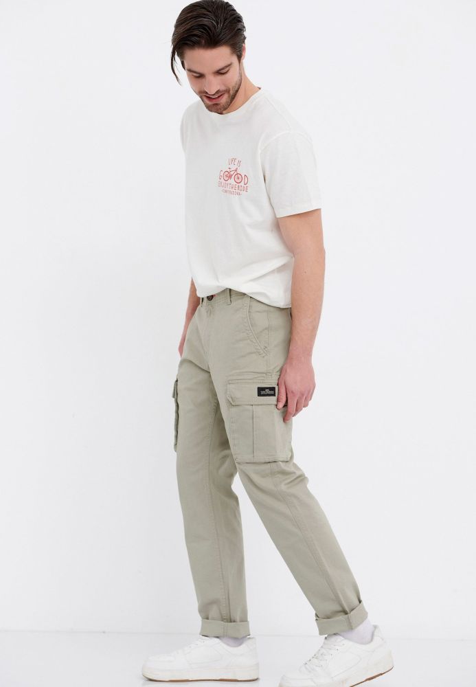 Essential comfort fit cargo παντελόνι