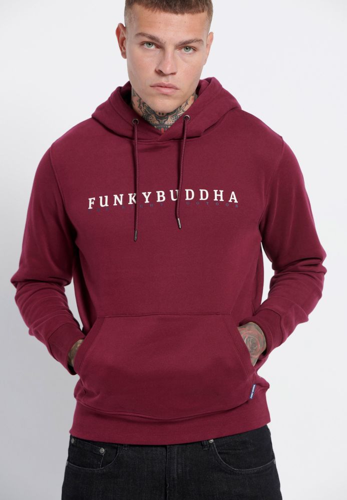 Φούτερ με Funky Buddha τύπωμα στο στήθος