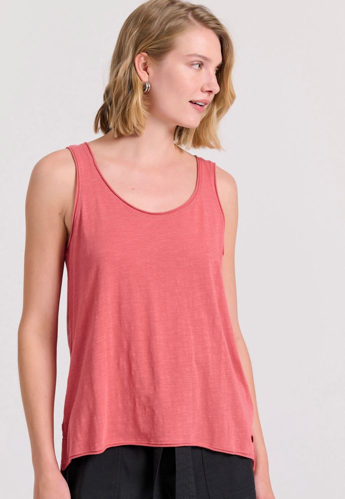 Γυναικείο μονόχρωμο tank top - The essentials