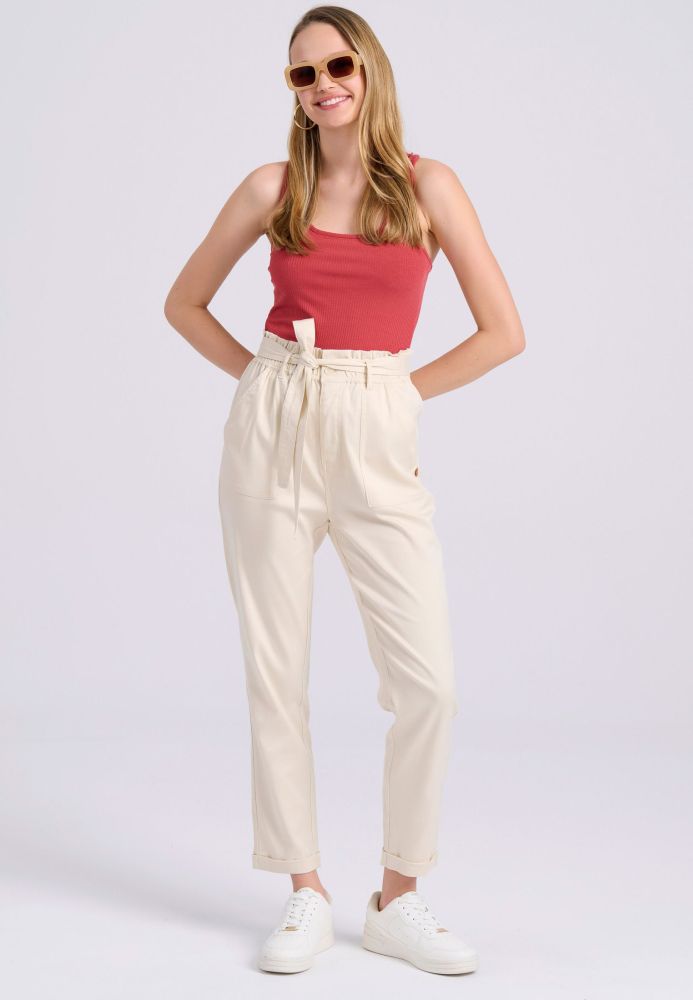 Tank top σε rib ύφανση