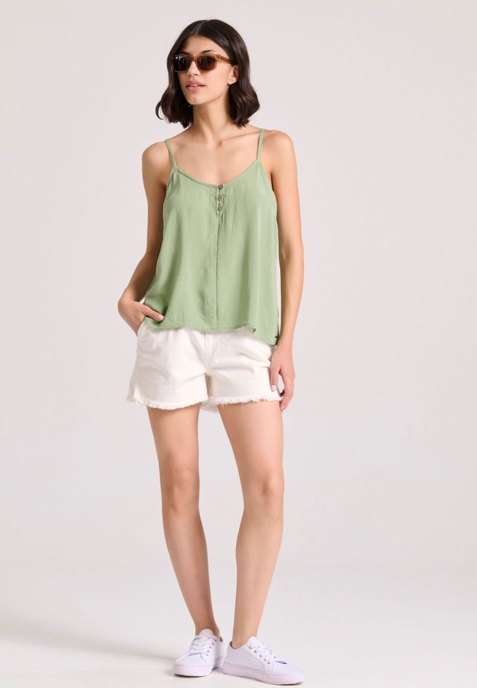 Γυναικείο shell top από βισκόζη