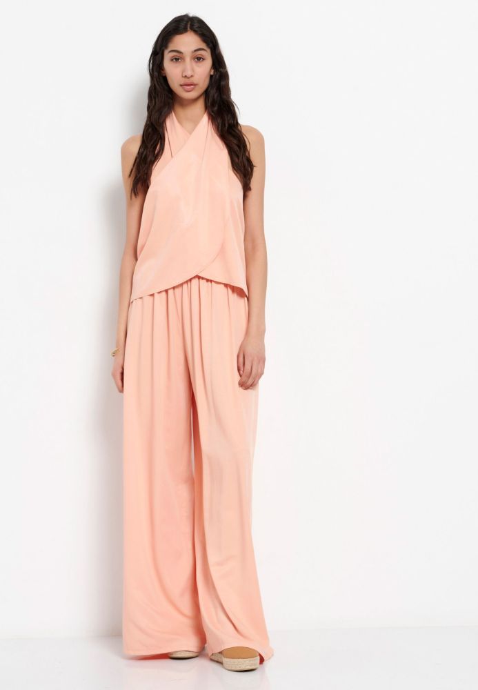 Halter neck top από βισκόζη