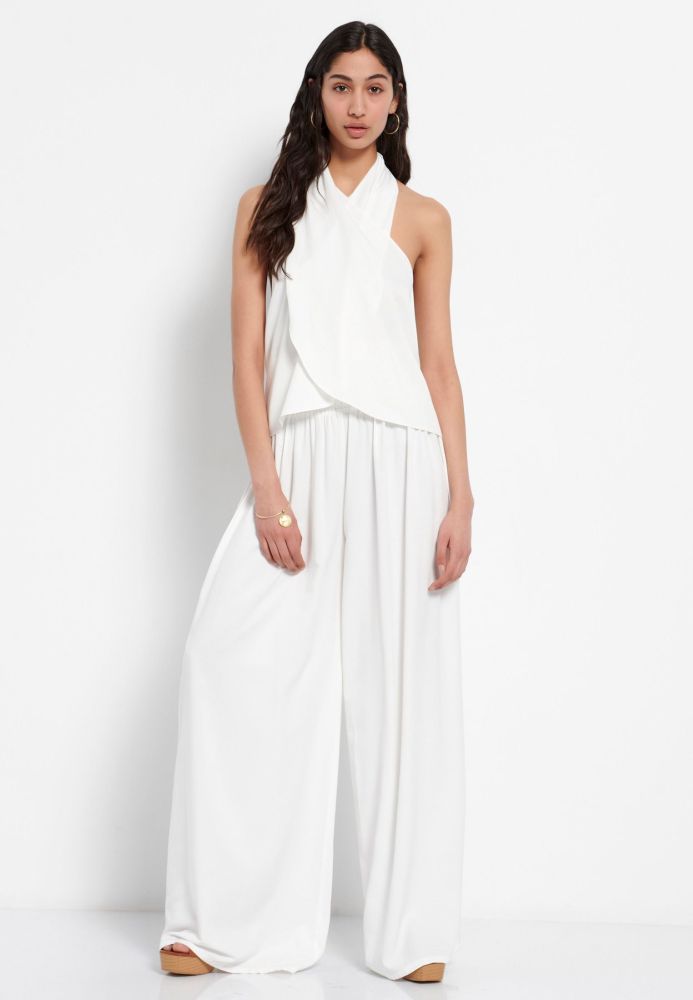 Halter neck top από βισκόζη