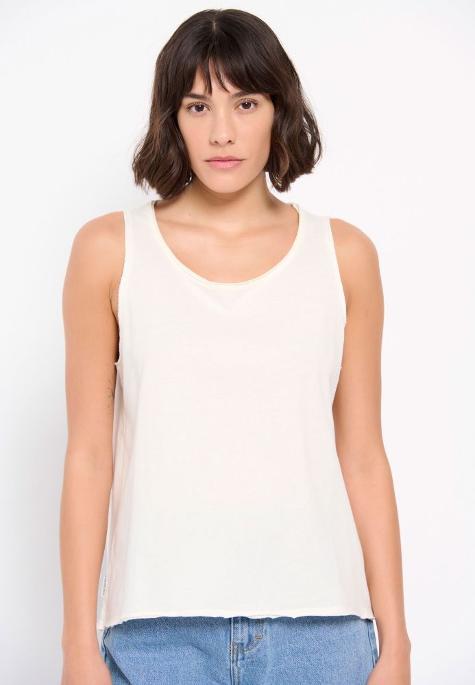 Αμάνικο t-shirt από οργανικό βαμβάκι
