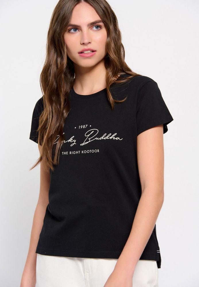 T-shirt από οργανικό βαμβάκι με τύπωμα