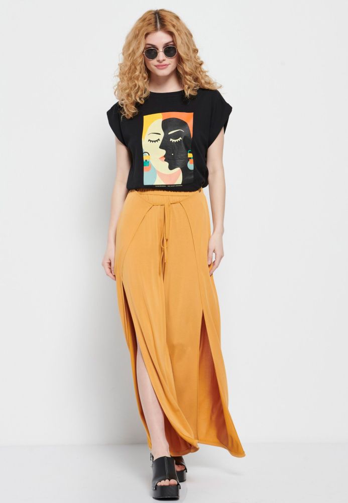 T-shirt από οργανικό βαμβάκι με τύπωμα