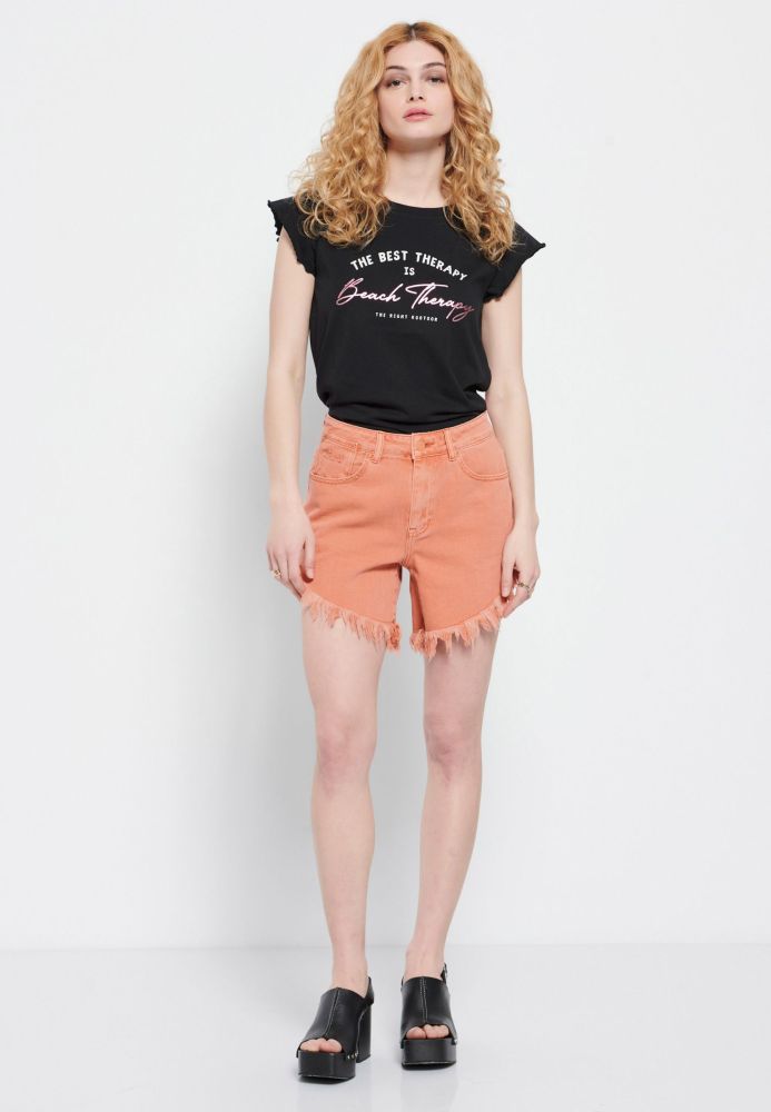 Organic cotton t-shirt με τύπωμα