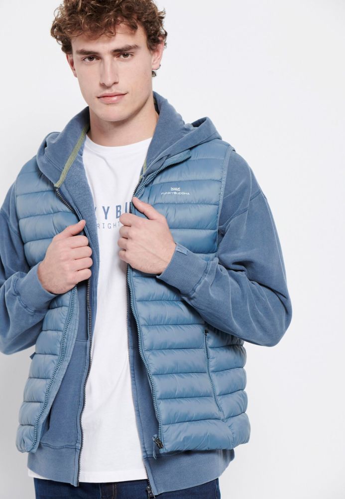 Ανδρικό αμάνικο μπουφάν