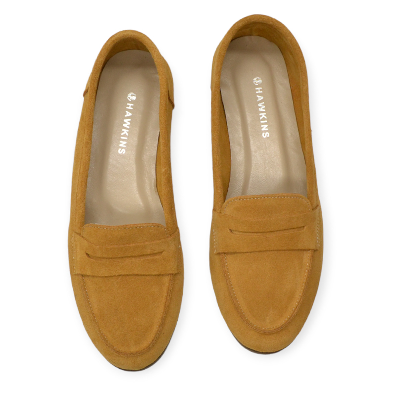 HAWKINS LOAFER 620002-F MUSTARD SUEDE