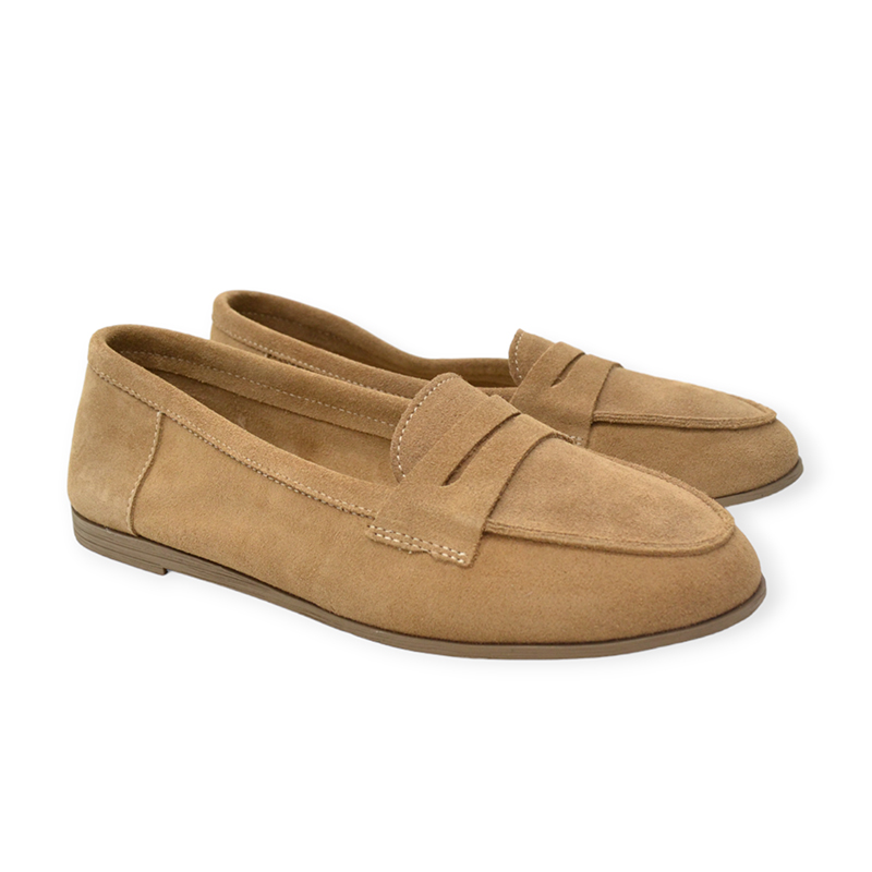 HAWKINS LOAFER 620002-F SANDY SUEDE