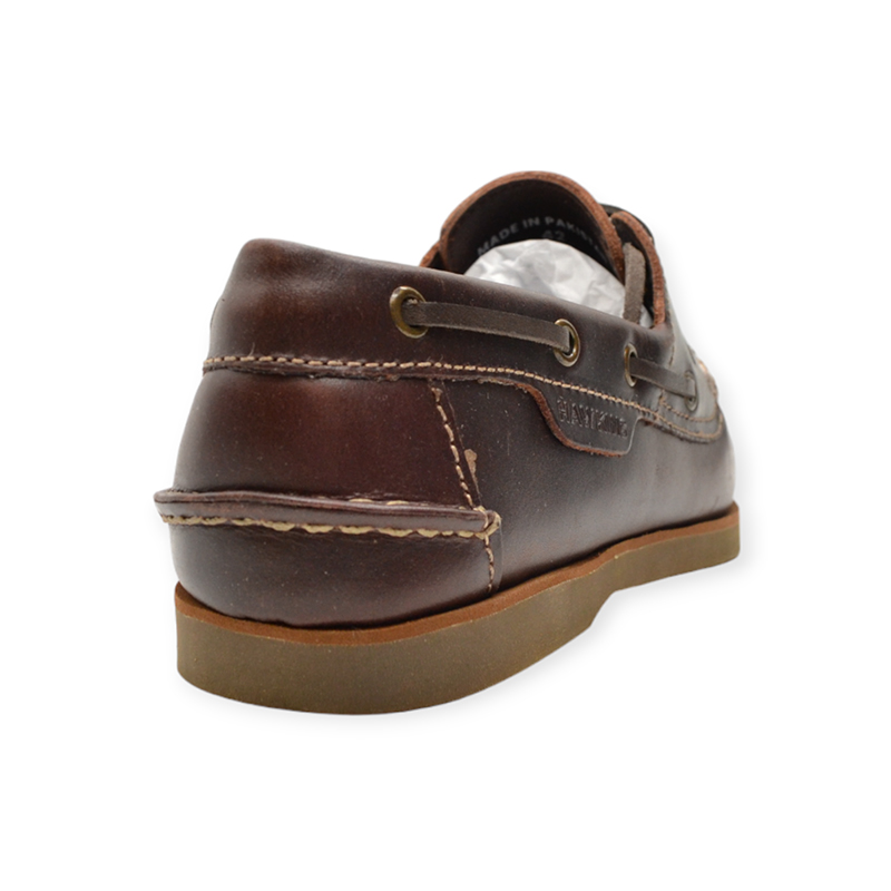 HAWKINS BOAT SHOE 6418 BRANDY