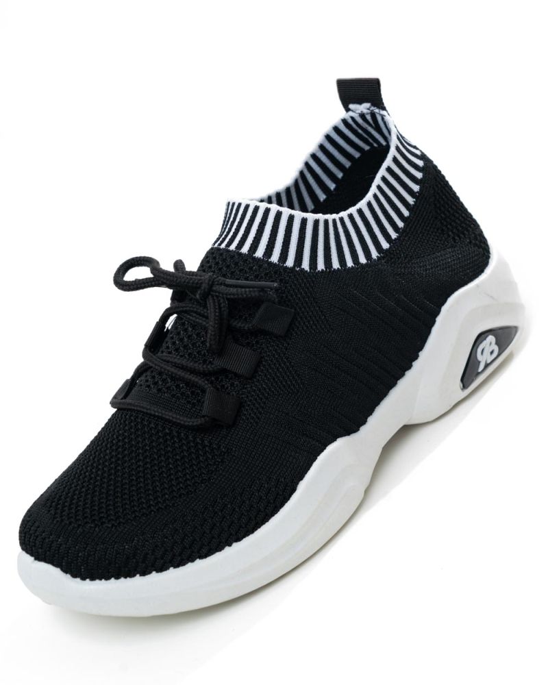 Γυναικεία Sneakers Παπούτσια Υφασμάτινα Μαύρο