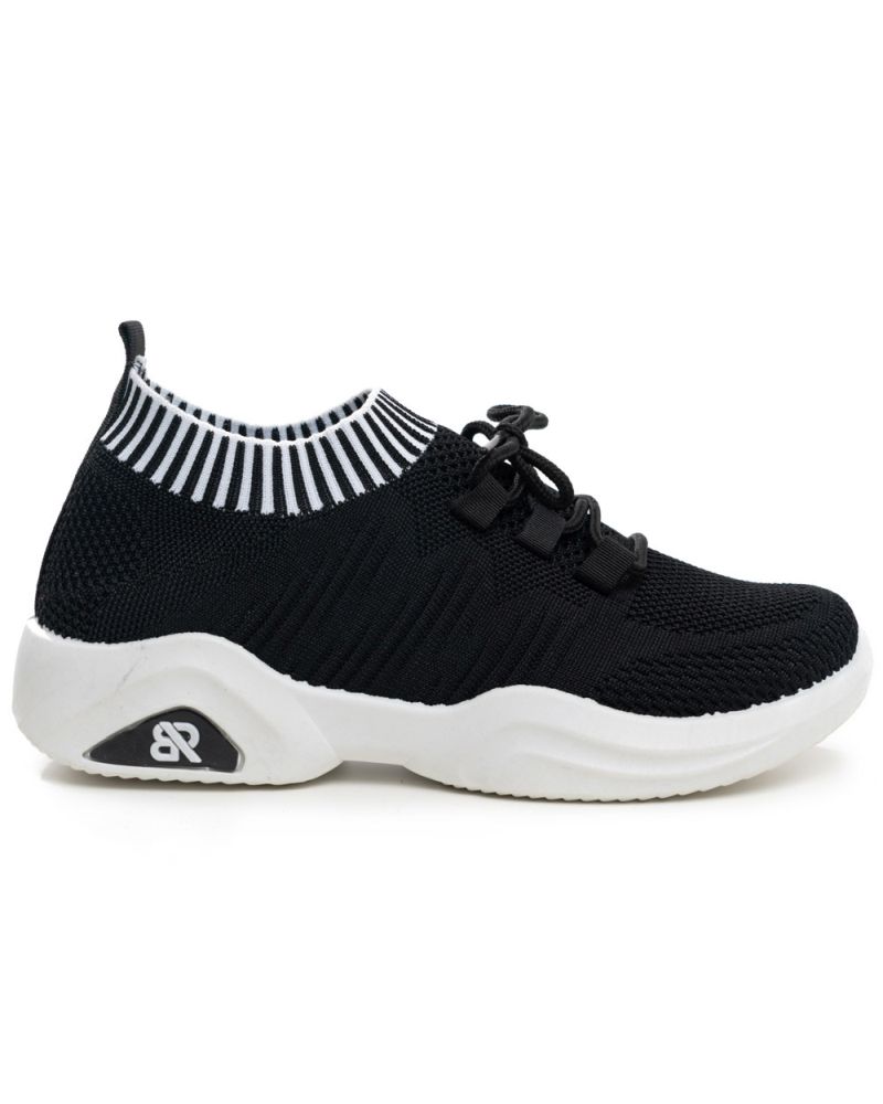 Γυναικεία Sneakers Παπούτσια Υφασμάτινα Μαύρο